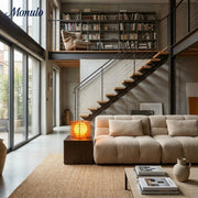 Lampe de table Sunst Afterglow série moderne design sphère géométrique - pour décoration salon et bureau